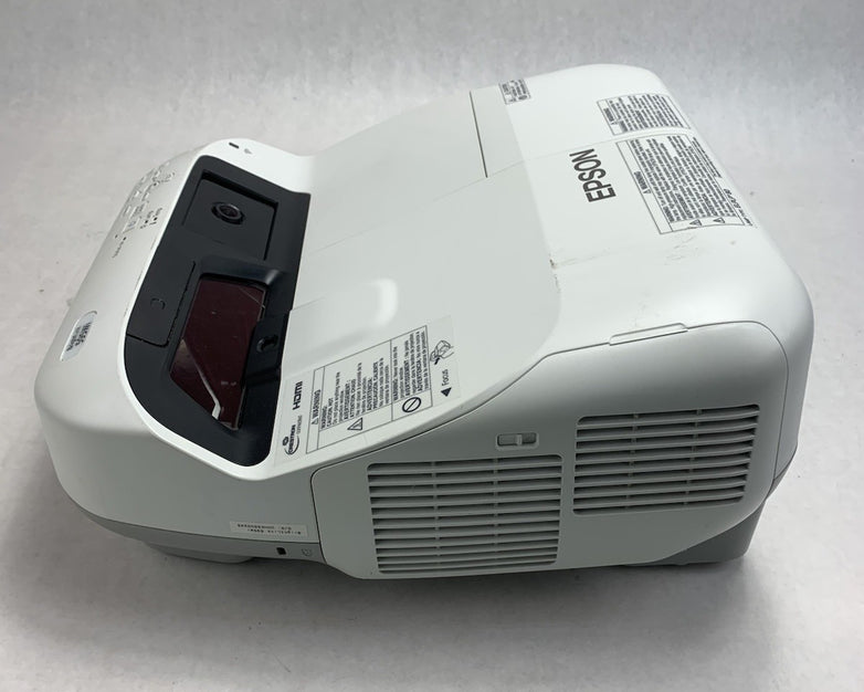 Epson BrightLink 595Wi H599A LCD Lamp Projector 1221 Lamp Hours - No Remote