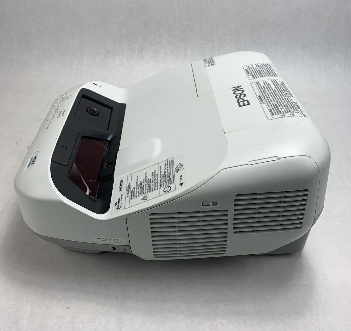 Epson BrightLink 595Wi H599A LCD Lamp Projector 1221 Lamp Hours - No Remote4