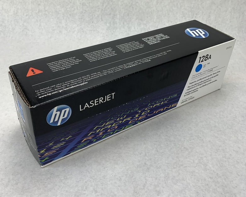 HP LaserJet 128A CE321A Cyan Print Cartridge Exp: Mar 2019