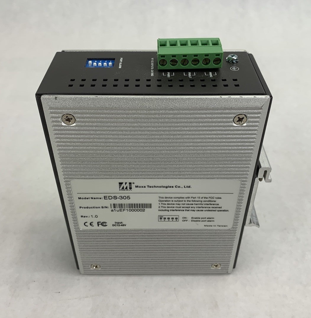 Moxa Technologies EDS-305 Unmanaged EtherDevice Switch