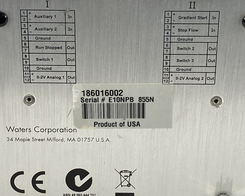 Waters Acquity 186016002 Binary Solvent Manager BSM UPLC