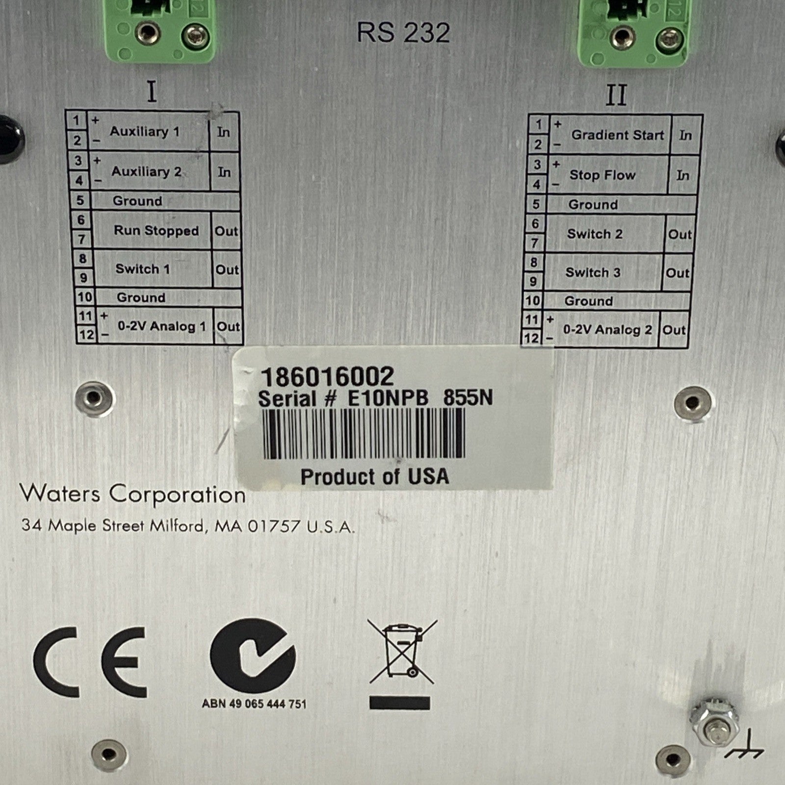 Waters Acquity 186016002 Binary Solvent Manager BSM UPLC17