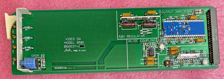 Grass Valley Group 8500 series w/ 7 8501 video DA boards + 1 VM878G auto process