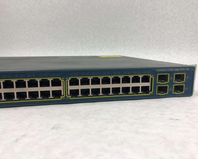 Cisco WS-C3560-48PS-S Catalyst 3560 Series PoE-48 Ethernet Switch