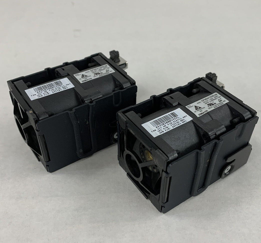 Delta 654752-002 GFM0412SS Server Fan (Lot of 2)