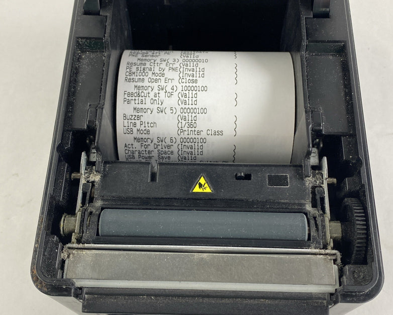 Citizen CT-E651 Thermal Printer Tested No Cords 3038956 Page Count