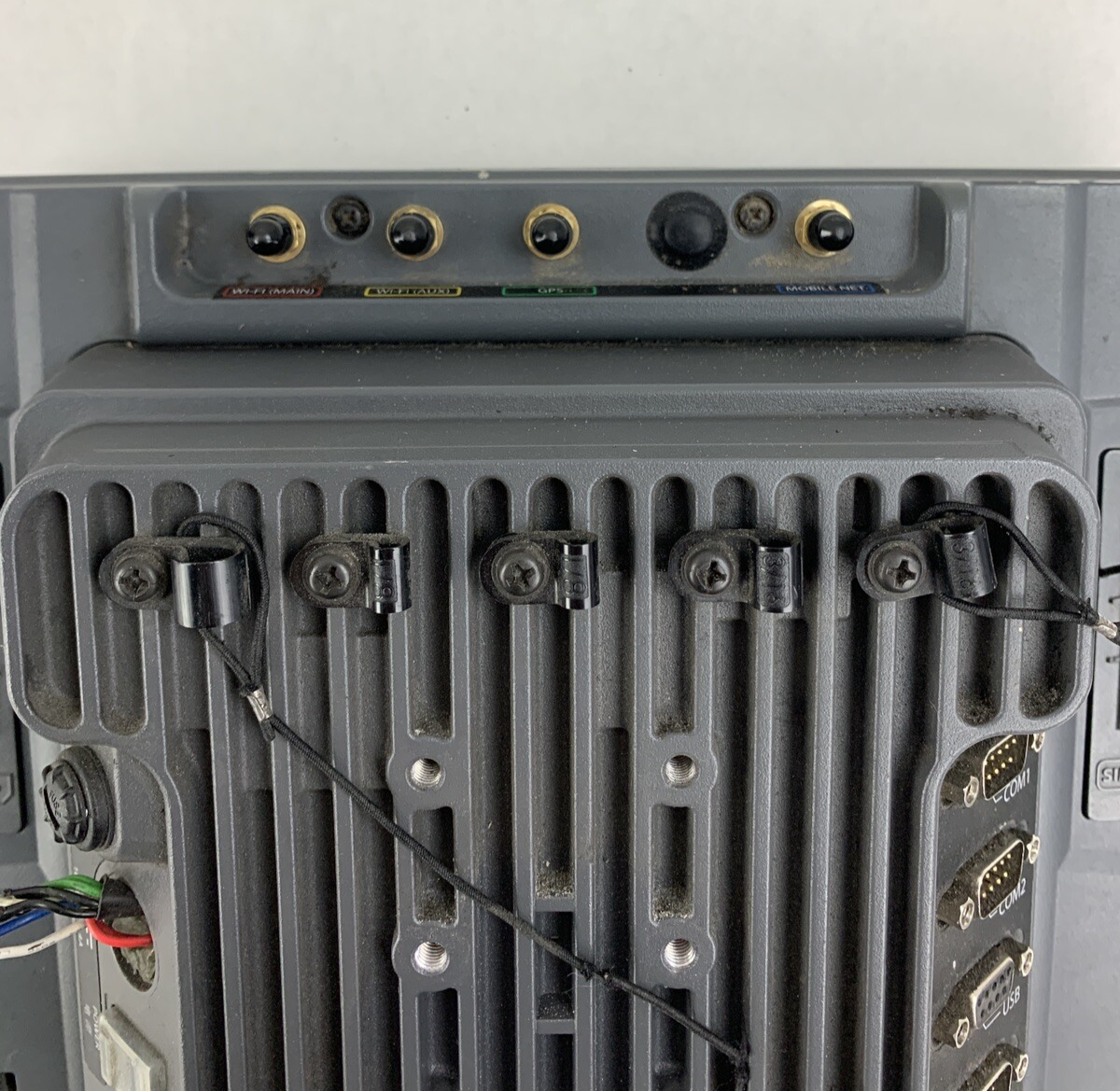 Honeywell Thor VM1C Mount Computer Bad Power Port Dock No OS No Flash Lot of 2