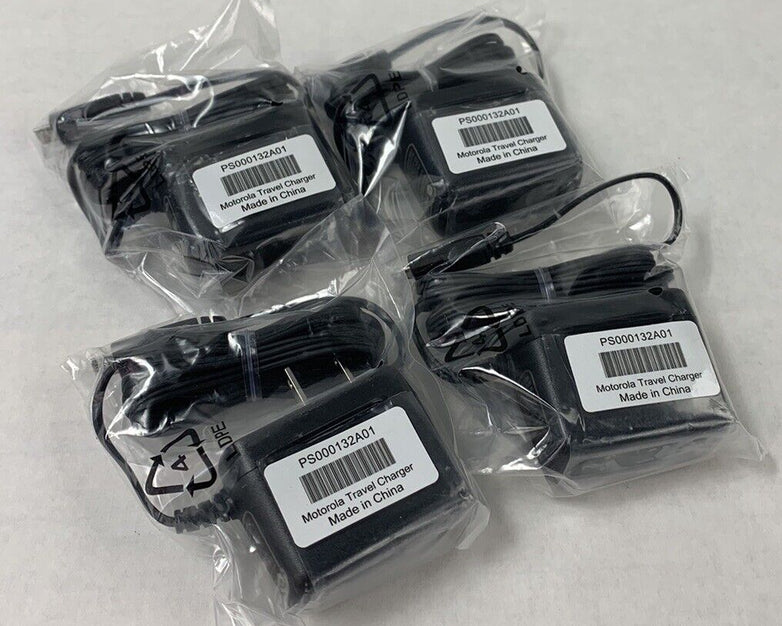 Motorola PS000037A01 Single Charger Power Cord (Lot of 4)