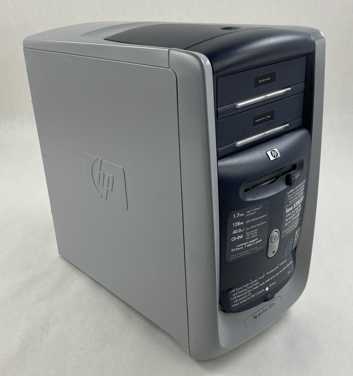 HP Pavilion 503n MT Intel Celeron 1.70GHz 640MB RAM No HDD No OS