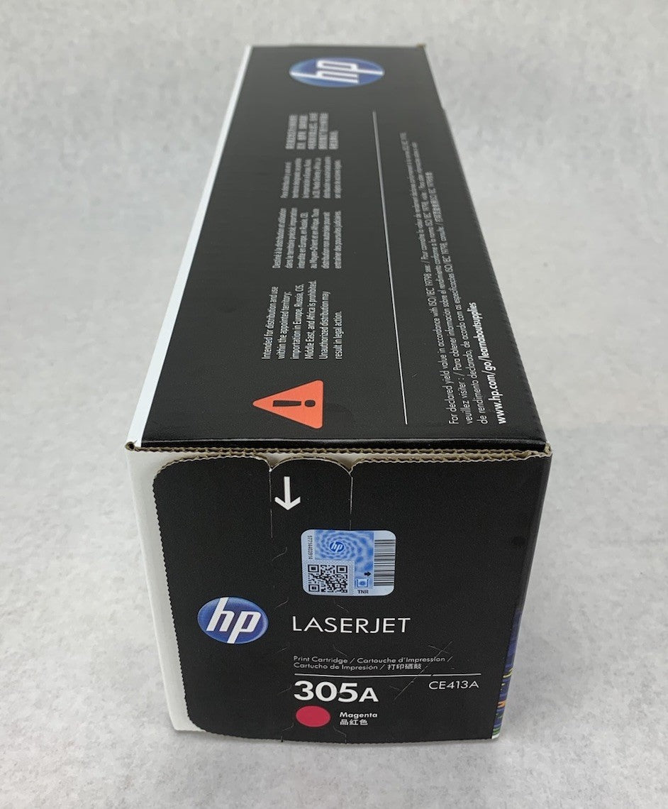 HP Laserjet CE413A 305A Magenta Toner Cartridge Exp: Oct 20205