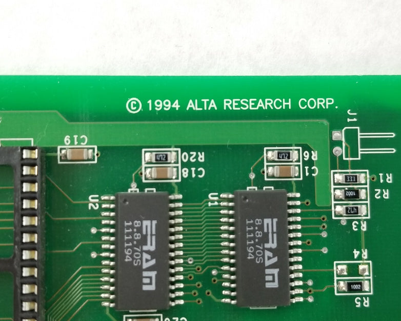 Alta Research Ethervalue 16Bit ISA Network Card.