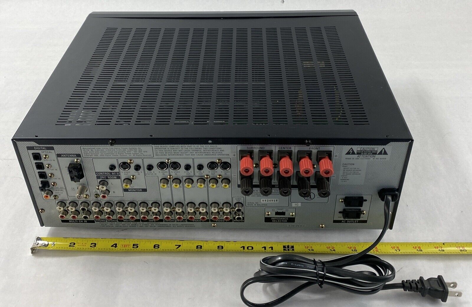 Sony STR-DE975 6.1 Ch Surround AV Home Theater Stereo NEEDS REPAIR