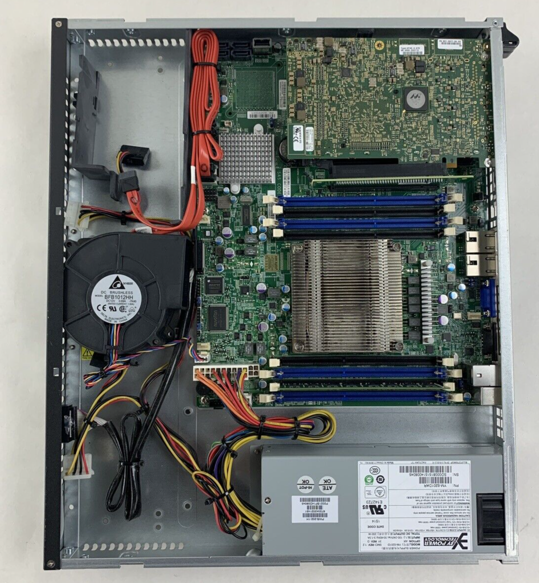 FireEye FEI-005 Firewall Security Equipment 8 GB Ram Tested No HDD No OS