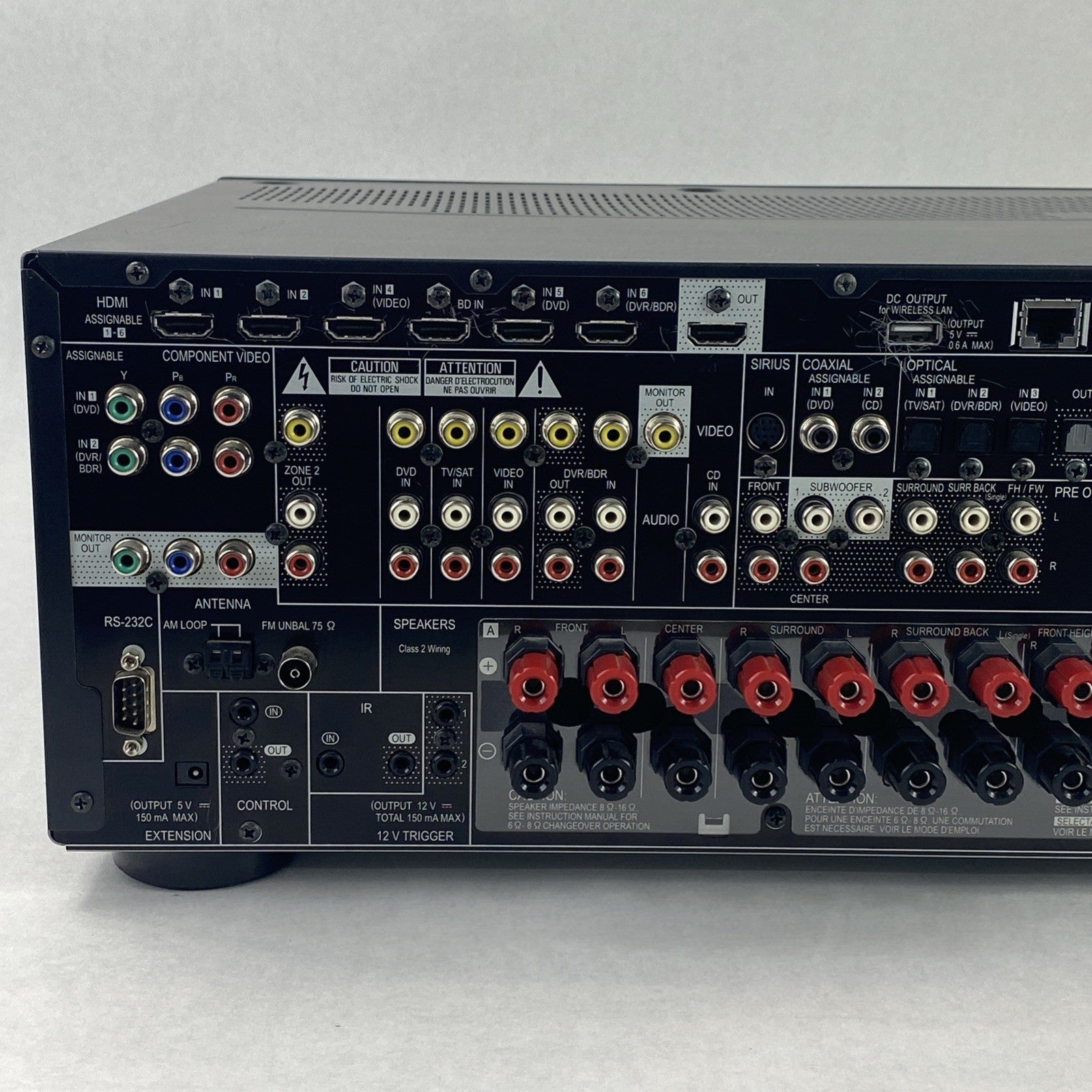 Pioneer VSX 52 Multi Channel Receiver - No Output