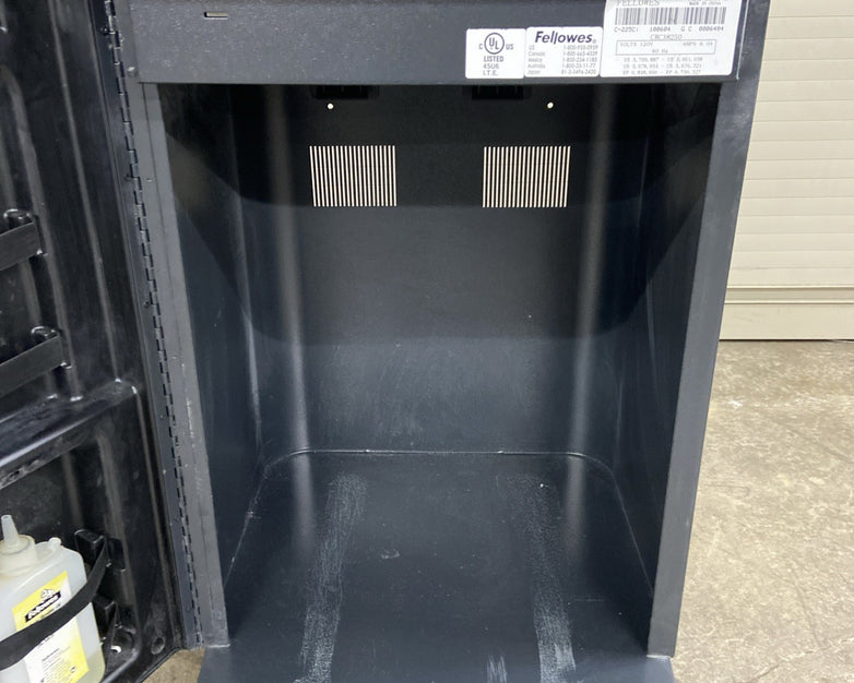 Fellowes Powershred 225i Strip Cut Shredder - Tested - Needs Repair