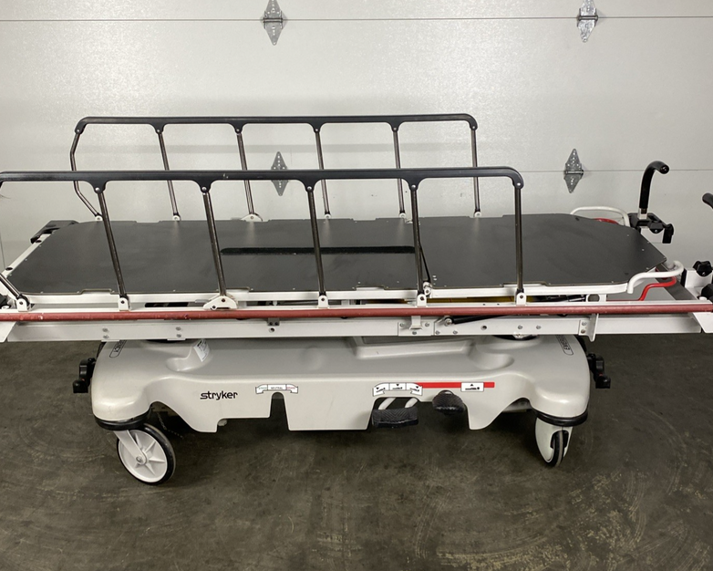 Stryker 1027 Trauma Stretcher Hospital Bed - No Mattress Bad Hydraulic
