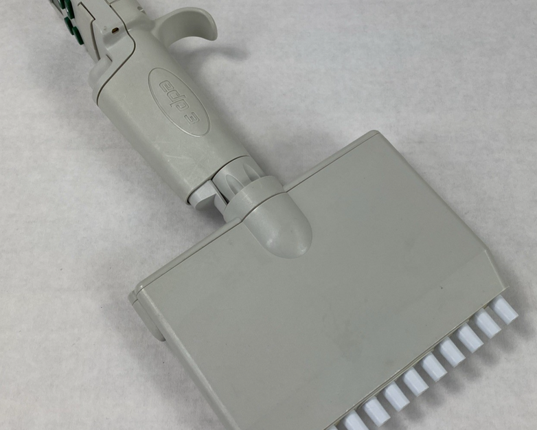 Rainin EDP3-Plus 20-200 ul LTS 12-Channel Digital Pipette No Battery Untested