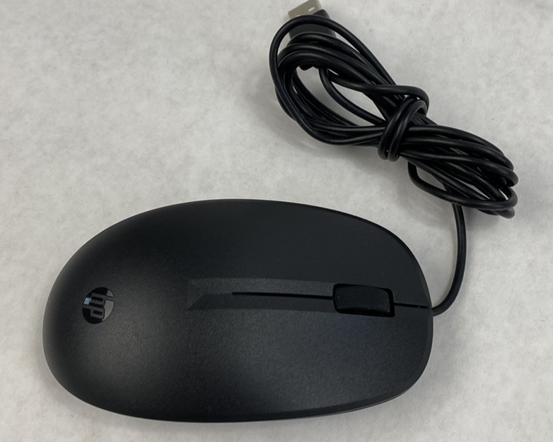 Lot of 3 HP 125 TPA-P001M USB Wired Mouse Tested
