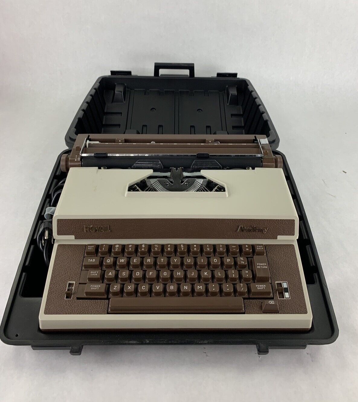 Vintage Royal Business Machines Academy Typewriter in Case Tested