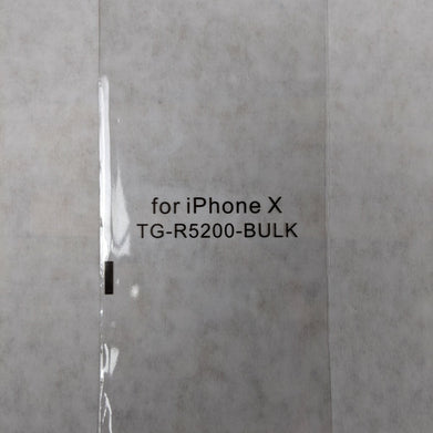 Unbranded Screen Protector for iPhone X TG-R5200-BULK (Lot of 2)