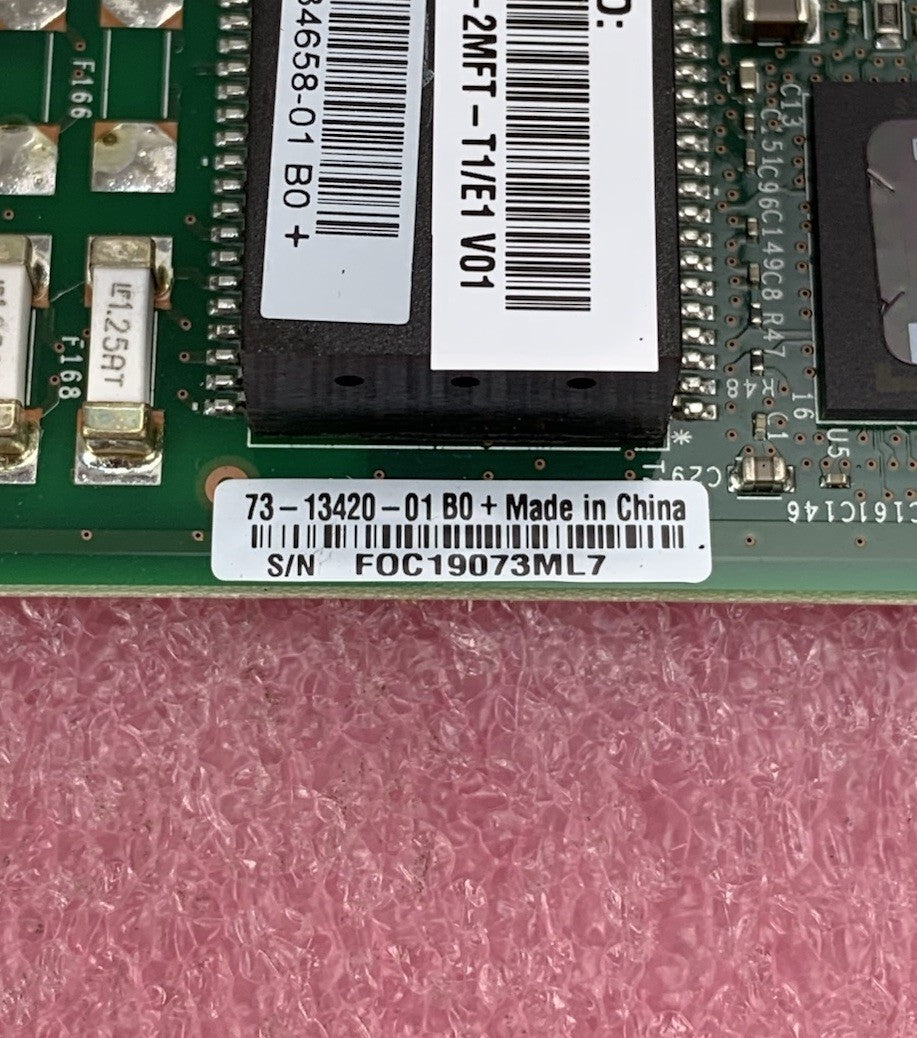 Cisco 73-13420-01 B0+ Dual Port Trunk Voice WAN Card6
