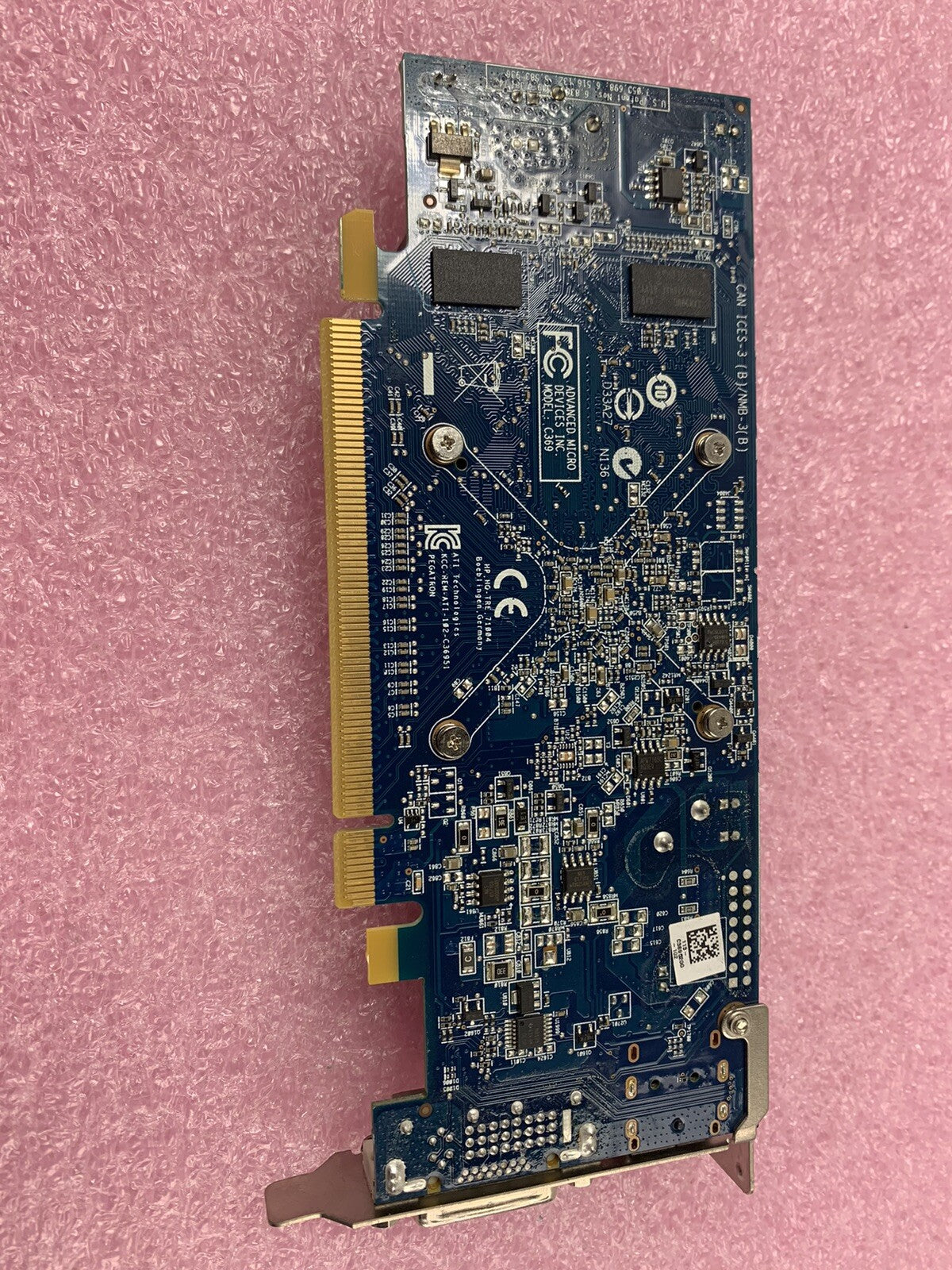 Mix of 4 Untested Radeon 1GB DisplayPort DVI PCIe16 Low Profile GPUs