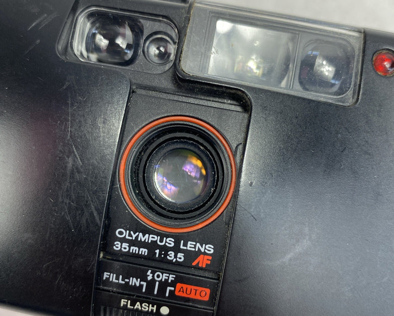 Olympus Infinity Jr 35mm Point And Shoot Film Camera - Tested
