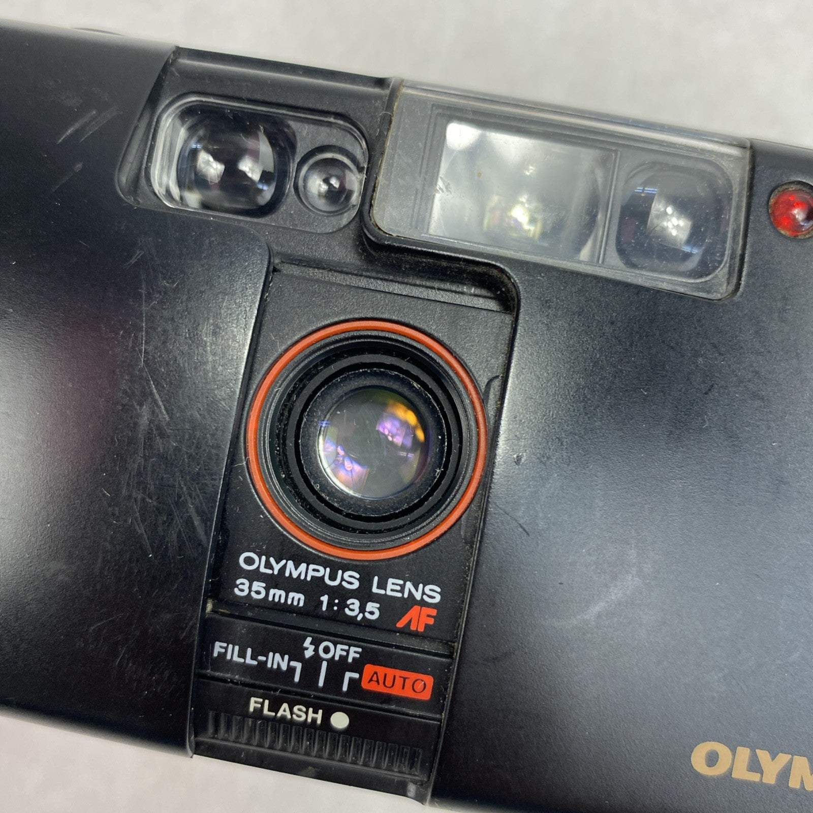 Olympus Infinity Jr 35mm Point And Shoot Film Camera - Tested7