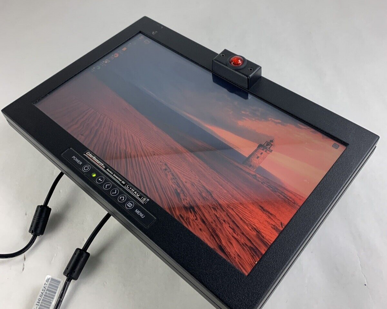 Cyber Research CRBF 15WD-TCU-D CYRAQ 15 High Resolution 15" LCD Touch Monitor