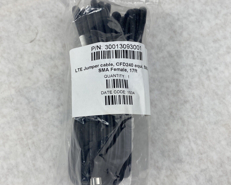 Motorola 30013093001 LTE Jumper Cable CFD240 SMA Male-Female 17ft