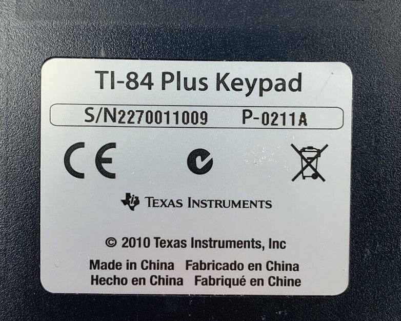 Texas Instruments P-0211A TI-84 Plus Keypad for TI-Nspire Clickpad (Lot of 3)
