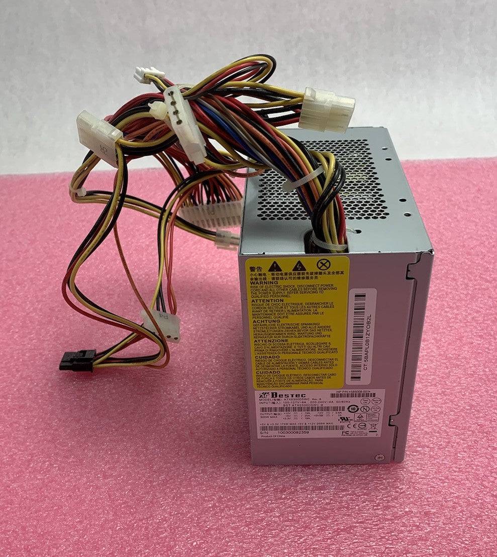 Bestec ATX0300D5WC 585008-001 300W Power Supply