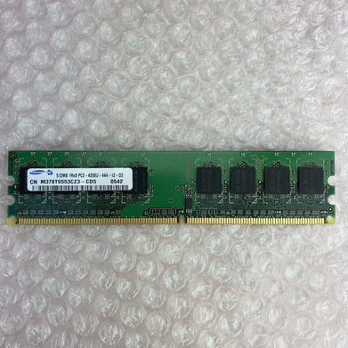 512MB Samsung RRx8 PC2-4200U-444-12-D3 Memory CN M378T6553CZ3-CD5 Lot Of 34