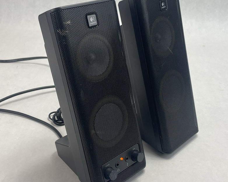 Logitech S-0264A Computer Speakers 3.5mm Jack Tested