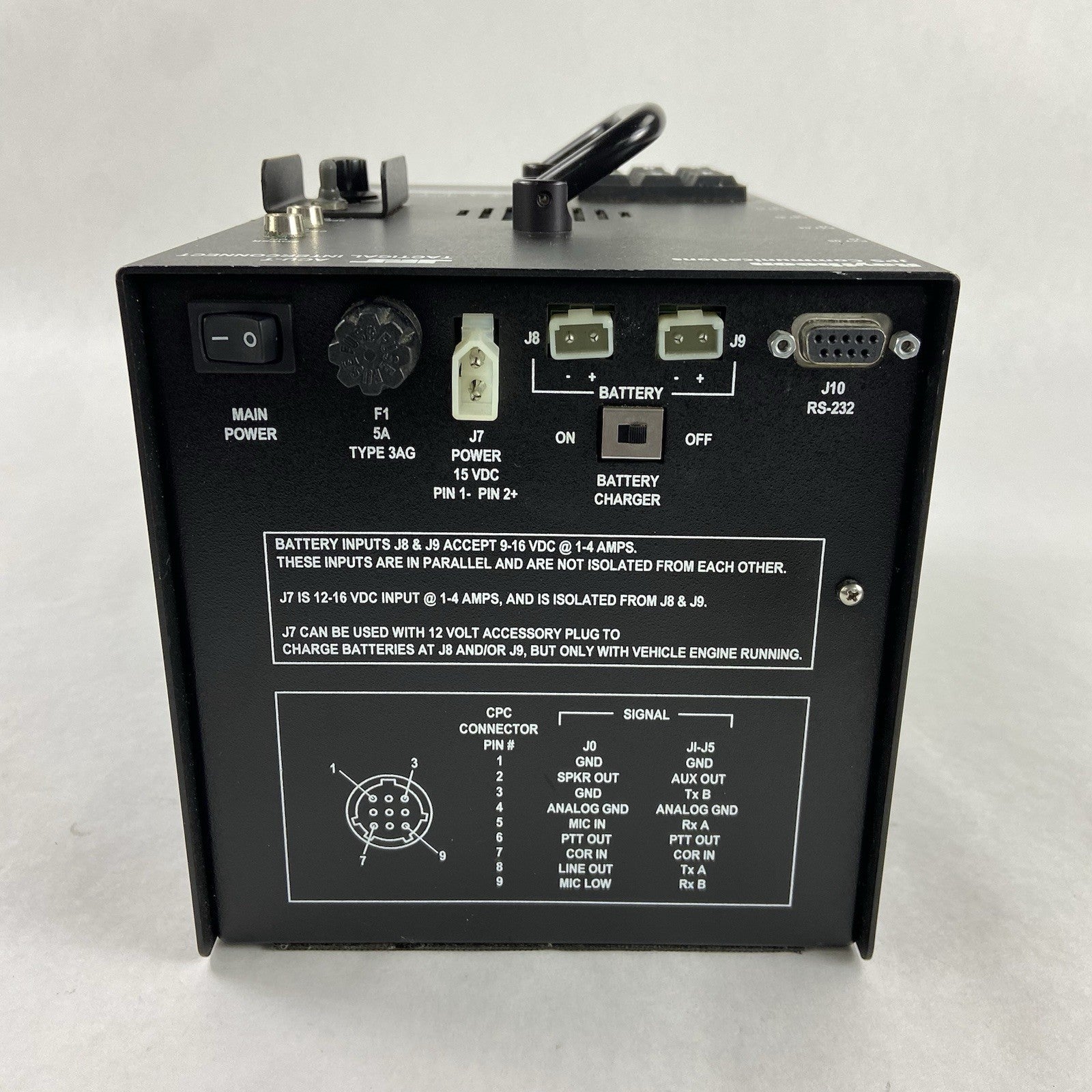 Raytheon JPS Communications ACU-T Tactical Interconnect Interoperability Gateway6