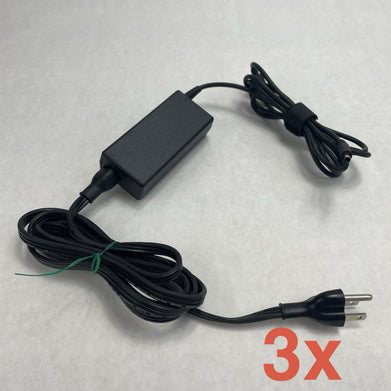 Dell 65W AC Adapter Laptop Charger 19.5V 3.34A Black LA65NS2-01 Lot of 3