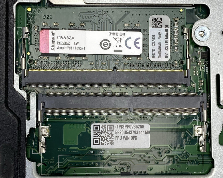 Lenovo ThinkCentre M70q Micro Intel Core i5-10500T 2.3GHz 8GB RAM No HDD/OS/AC