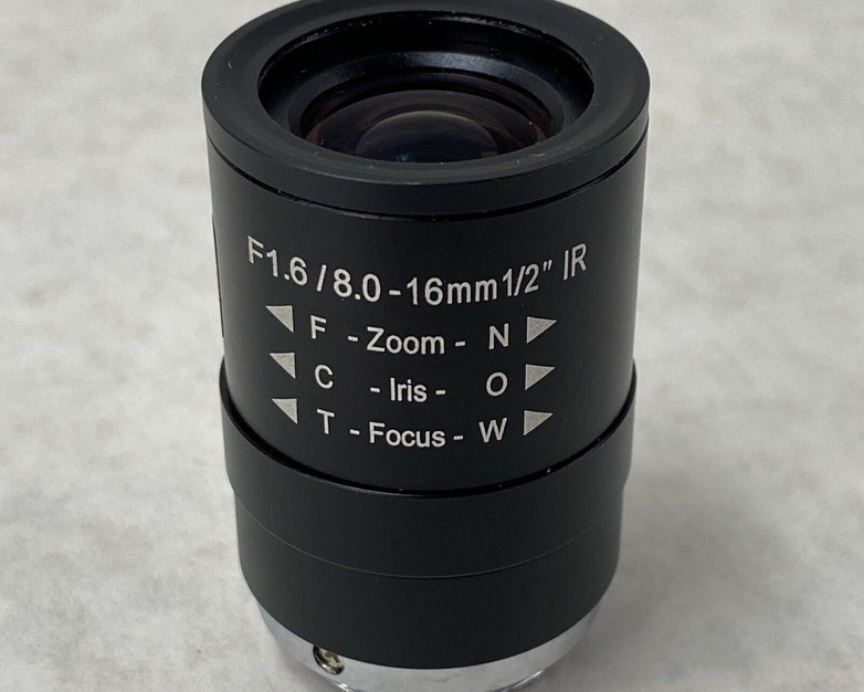 Arecont MPL 8-16 F1.6 / 8.0-16mm1/2" IR Corrected CS-Mount Lens