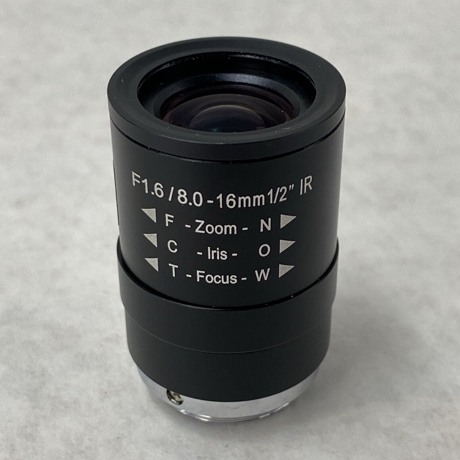 Arecont MPL 8-16 F1.6 / 8.0-16mm1/2" IR Corrected CS-Mount Lens