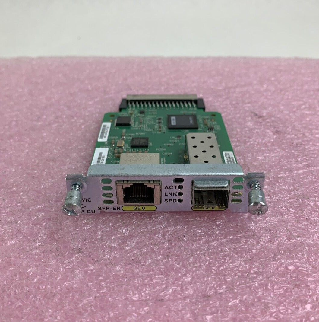 Cisco 800-34350-01 Enhanced High-Speed Wan Interface Card Tested