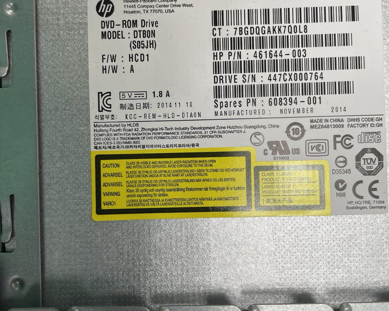 HP EliteDesk 800 G1 USFF Intel Core i5-4570S 3.00 GHz 8 GB RAM No HDD OS