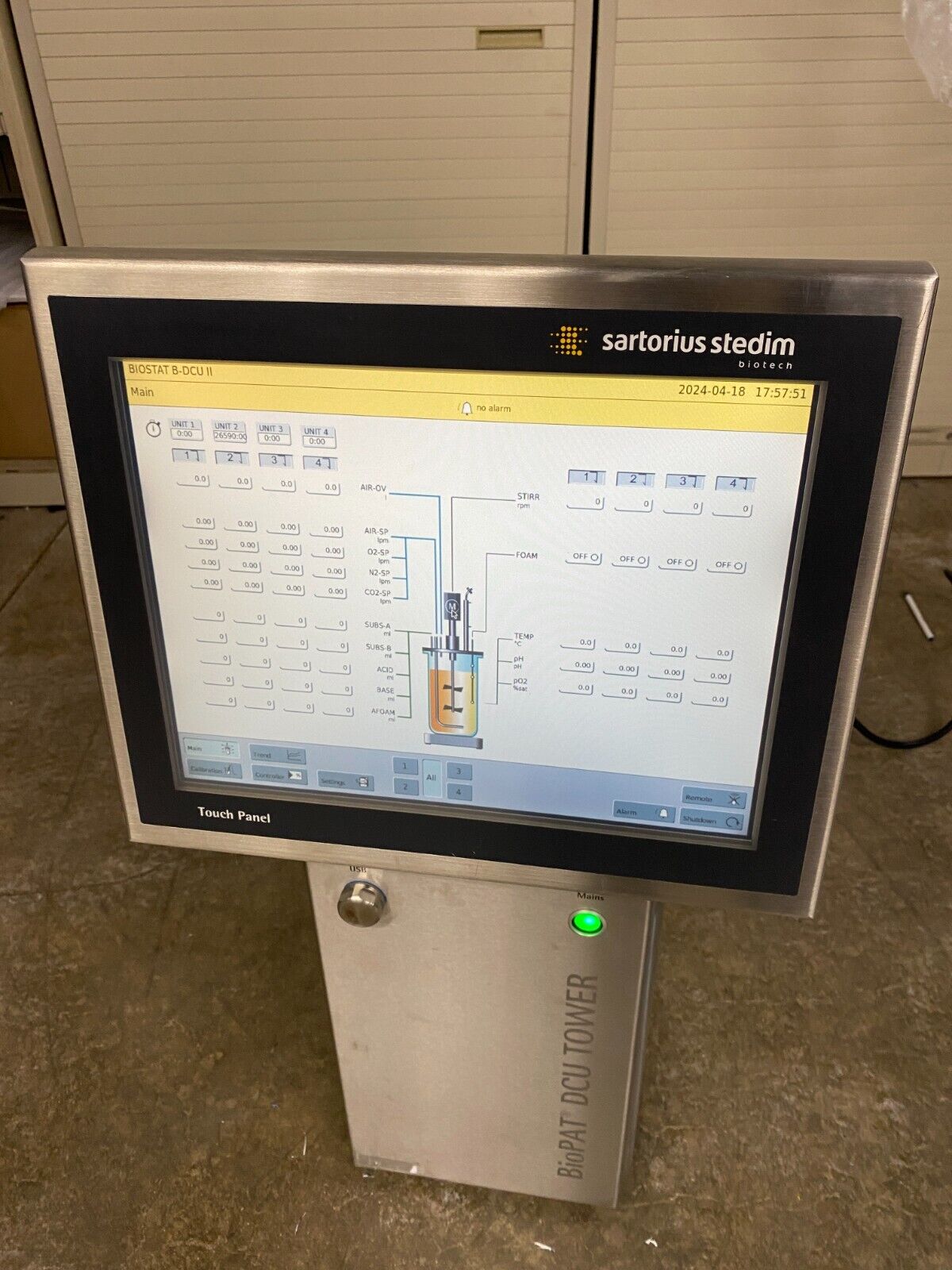 Sartorius BioPAT DCU Tower Touch BB-8841212