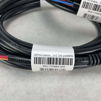 GPIO Power Cable 2x2 3m 20 AWG Lot of 2