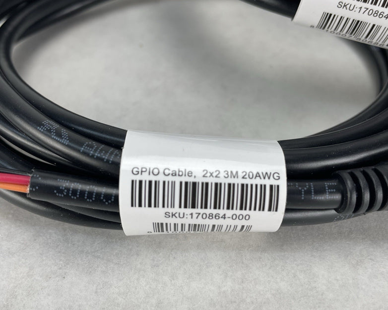 GPIO Power Cable 2x2 3m 20 AWG Lot of 2