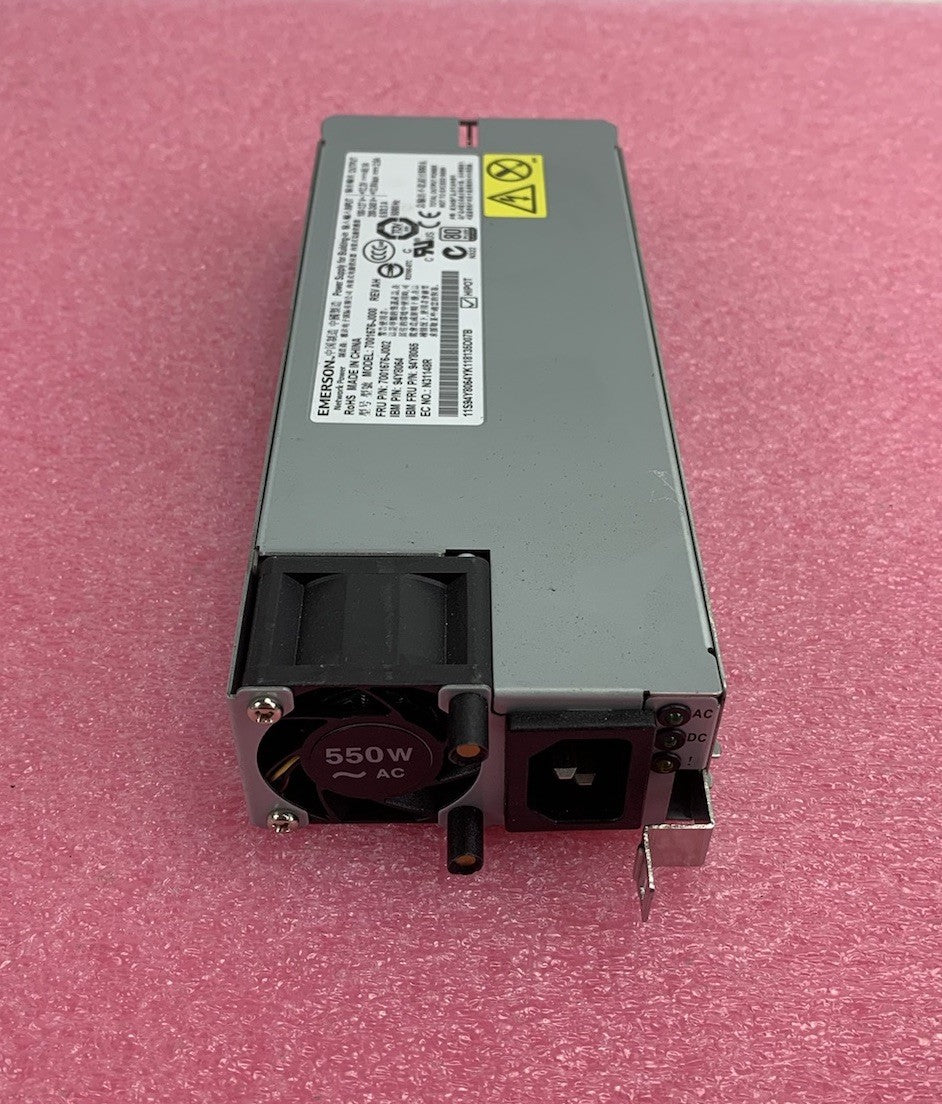 Emerson 7001676-J000 550W Power Supply - Broken Handles (Lot of 2)