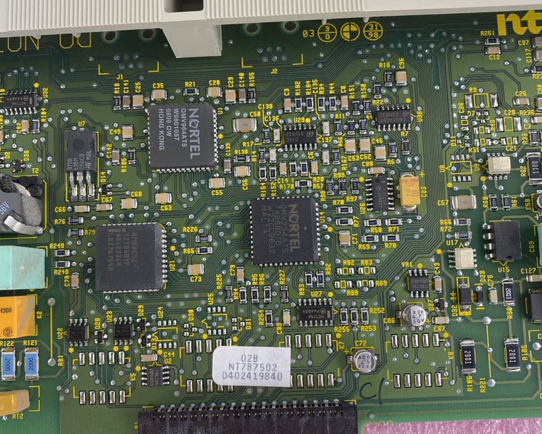 Nortel NNTM040EJ0XA NT7B75GA-93 Trunk Card Lot of 2 w/ NNTM040C8J3Q