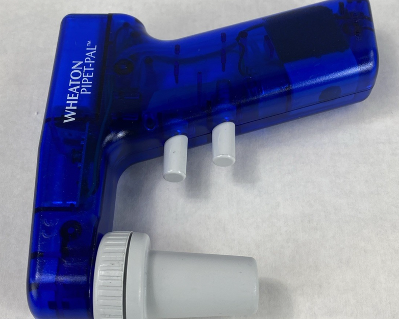 Wheaton Pipet-Pal 1-100mL Blue Pipette Controller Pipet Filler Untested