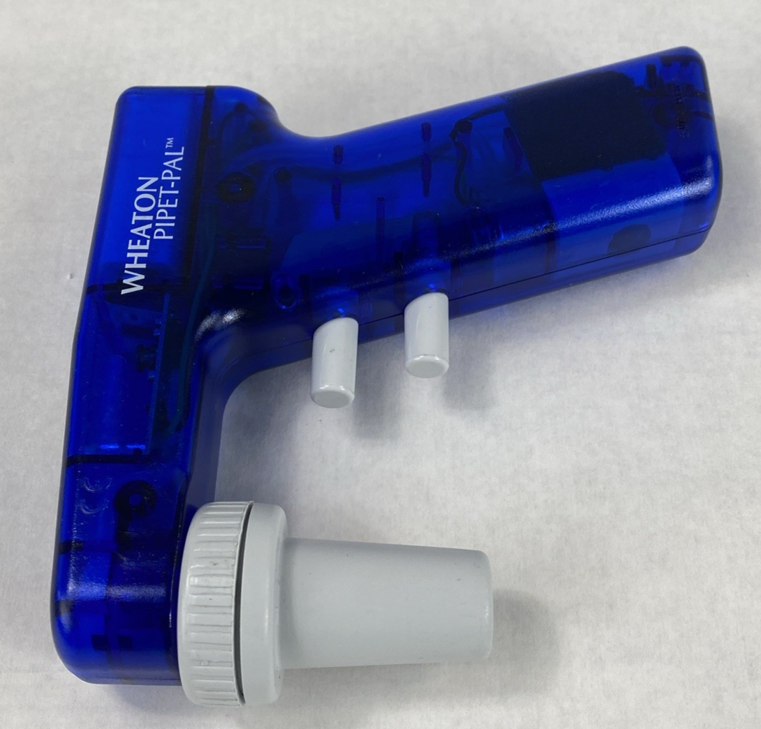 Wheaton Pipet-Pal 1-100mL Blue Pipette Controller Pipet Filler Untested