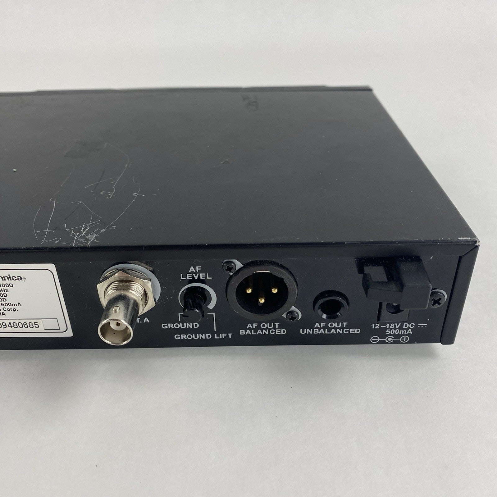 Audio-technica ATW-R3100D UHF Synthesized Deiversity Receiver Untested9