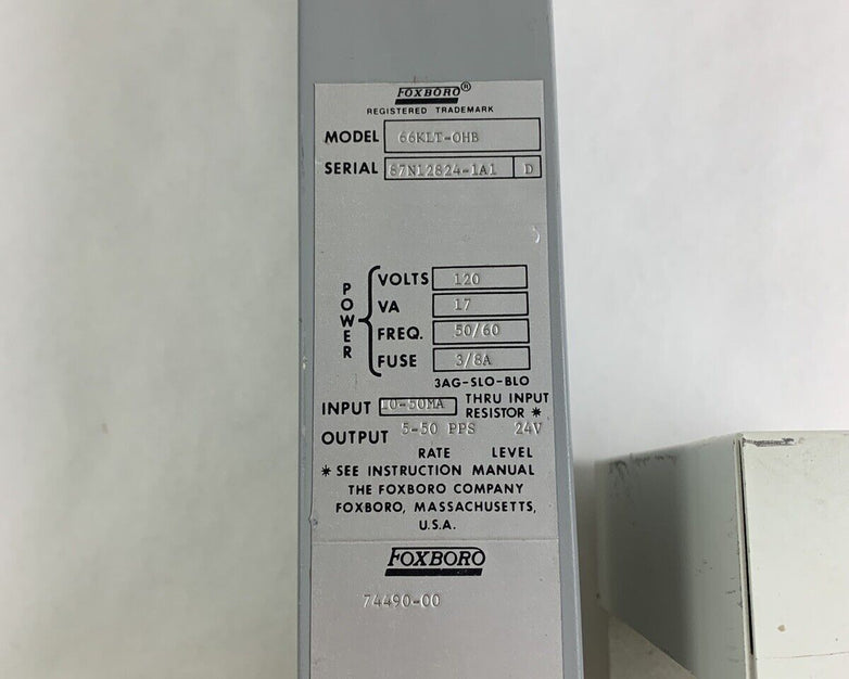 Lab-Volt 3621-30 Industrial Linear Integrator 120 VAC 60 Hz Untested